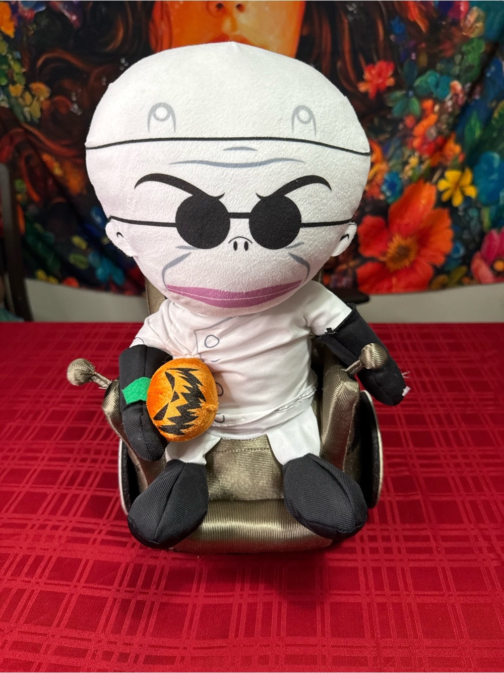 Gemmy Dr. Finkelstein Plush Halloween Greeter Nightmare Before Christmas 17”